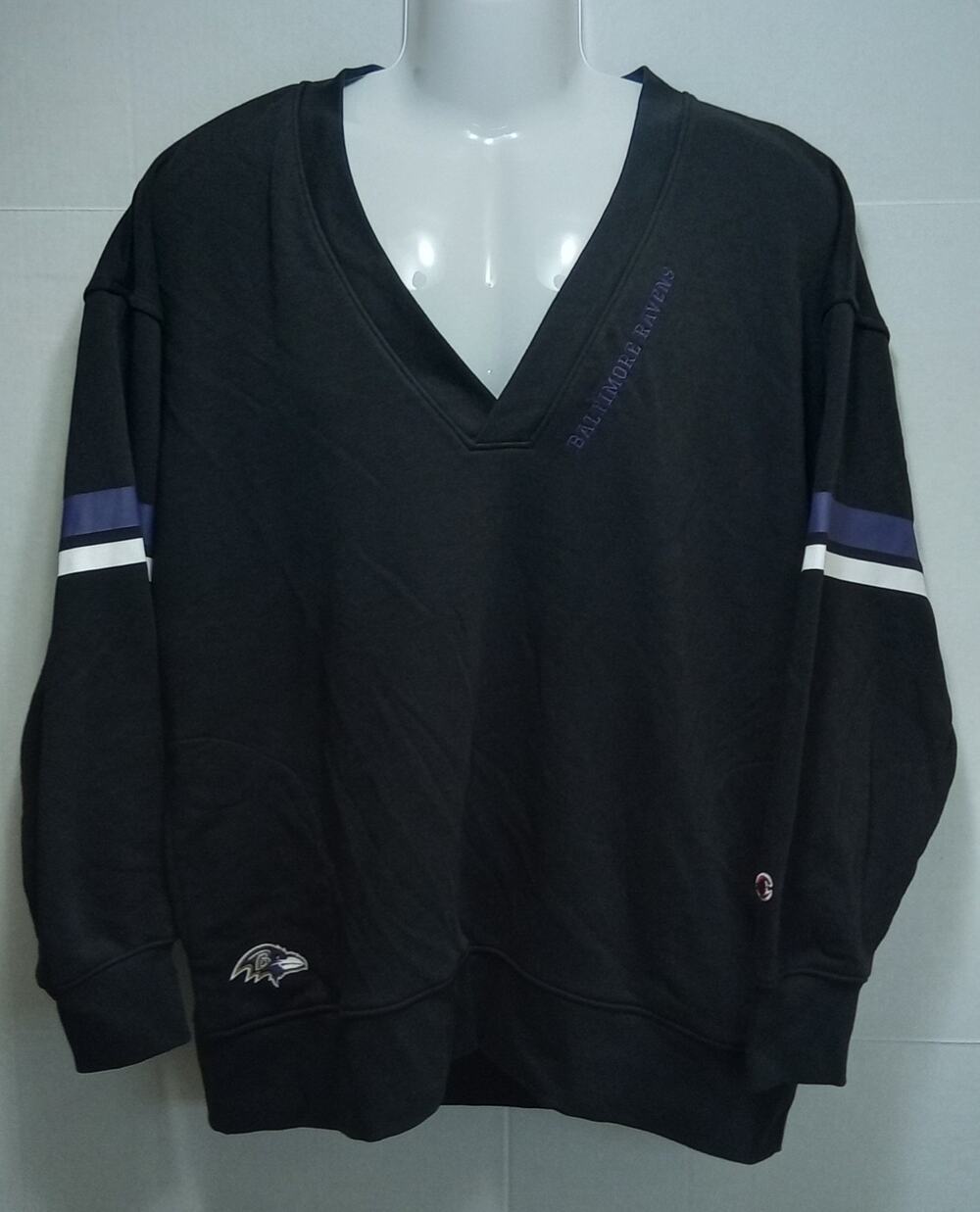 Baltimore Ravens NFL Champion V-Neck Sweatshirt Medium
